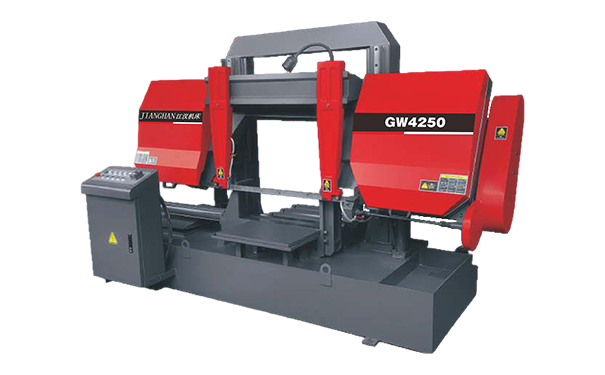 冕宁GW4250双柱龙门卧式带锯床